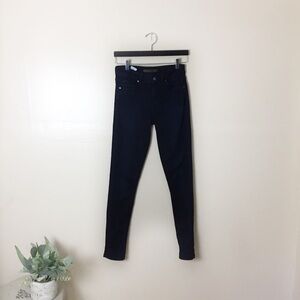 [Joe's Jeans] Dark Blue Mid Rise Skinny Leg Jeans